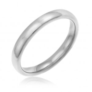 Alliance en palladium, jonc confort 3 mm