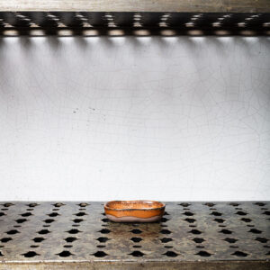 Assiette creuse en grès n°8 - Ocre