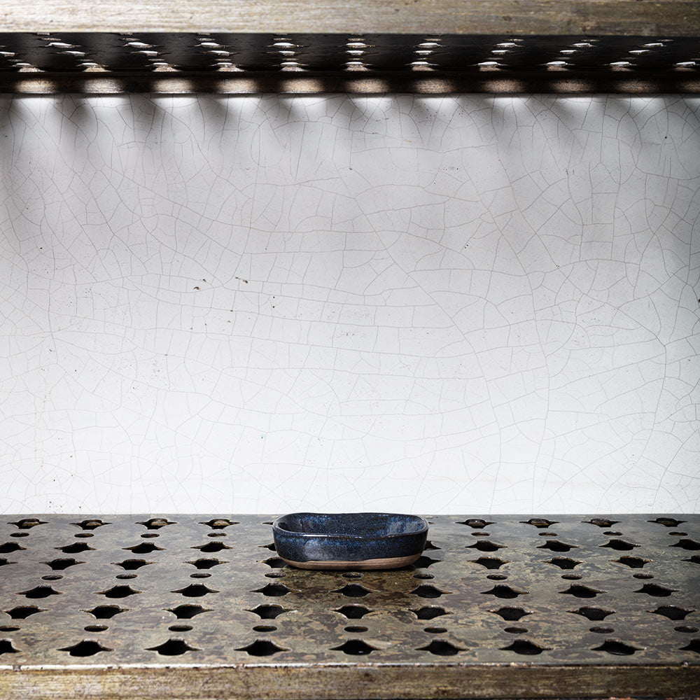 Assiette creuse en grès n°8 - Orage Assiette creuse en grès n°8 - Orage