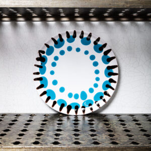 Assiette plate en faïence Paola Navone