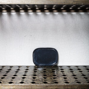 Assiette plate en grès n°3 - Orage