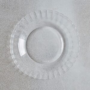 Assiette transparente Picardie