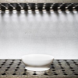 Bol à soupe en porcelaine An Demeulemeester - Noir et blanc