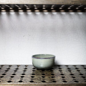 Bol en grès émaillé Jaspe - Bleu