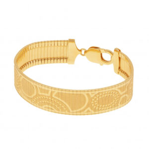 Bracelet en argent doré
