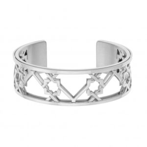 Bracelet jonc Méli Versa en acier, 20mm