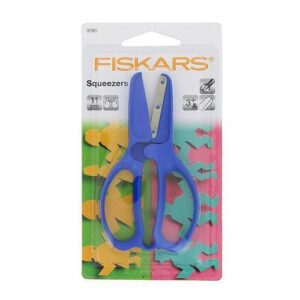 Ciseaux Enfants Fiskars Squeezers +3 ans droitiers 11 cm