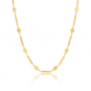 Collier en plaqué or