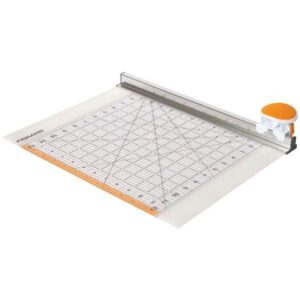 Combiné Cutter Rotatif Fiskars Ø 45 mm et Règle 12x12