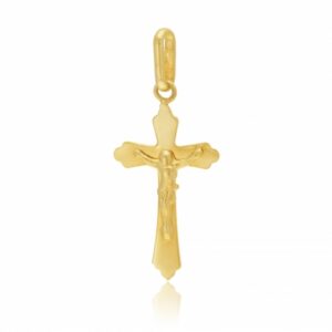Croix en or jaune, Christ, grand modèle