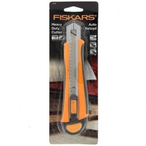 Cutter professionnel Fiskars usage intensif 18 mm