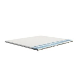 EMMA | Surmatelas Réversible 140x190cm Mousse À Mémoire De Forme Face Souple Ou Ferme Elu Produit De L'Année 2022