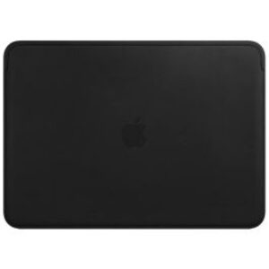 Housse cuir pour MacBook 13 pouces - Noir