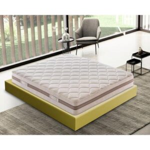 Matelas 140x190 en mousse à 11 zones différenciées modèle sofia