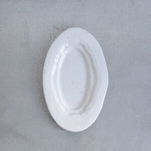 Plat oval Réfectoire - Sable Brillant