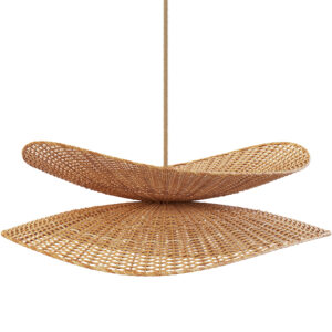 Rattan Hanging Lamp - Boho Bali - Futaw