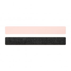 Simili cuir rose pale-denim foncé pour bracelet Méli Versa, 20mm