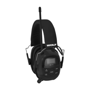 Wolf - Casque anti-bruit Pro Bluetooth® avec radio (DAB+ et FM)