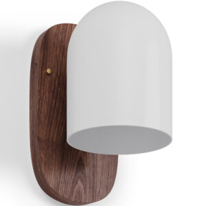 Wooden and Metal Wall Sconce - Lura