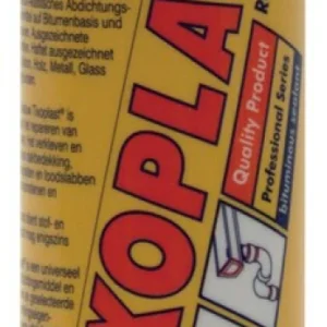 Zwaluw Den Braven 10121601 Tixoplast Mastic pour toiture - Noir - 310 ml