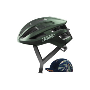Abus PowerDome Ace Casque vélo route et gravel avec casquette visière