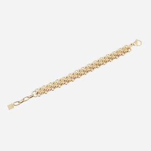 Bracelet Axelle (Acier doré)