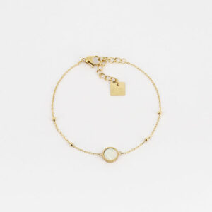Bracelet Bulle (Acier doré)