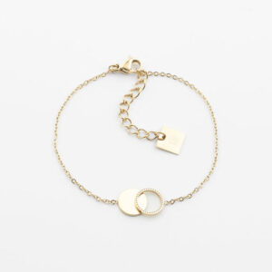 Bracelet Cantor (Acier doré)