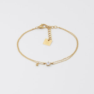Bracelet Céline (Acier doré)