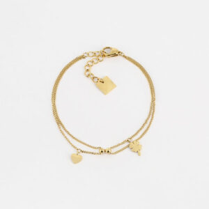 Bracelet Dallas (Acier doré)