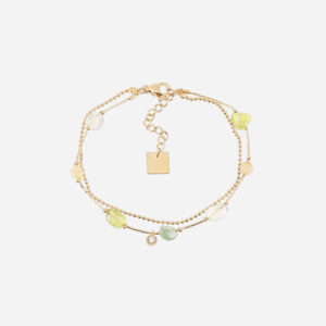 Bracelet Eulalie (Acier doré)