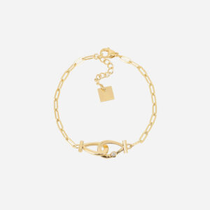 Bracelet Gancio (Acier doré)