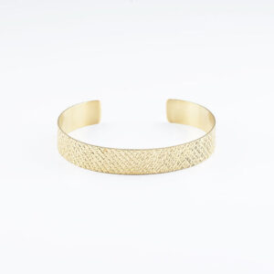 Bracelet Jonc Athena (Acier doré)