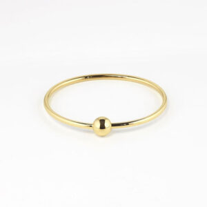Bracelet Jonc Bianca (Acier doré)
