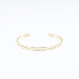 Bracelet Jonc Buzios (Acier doré)