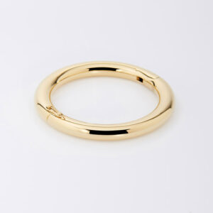 Bracelet Jonc Carline (Acier doré)