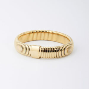 Bracelet Jonc Diane (Acier doré)
