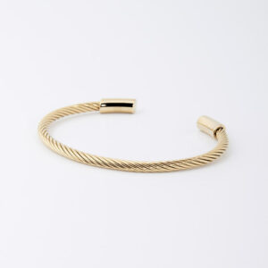 Bracelet Jonc Hania (Acier doré)
