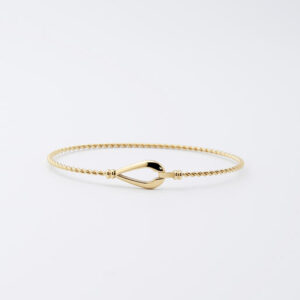 Bracelet Jonc Kendall (Acier doré)