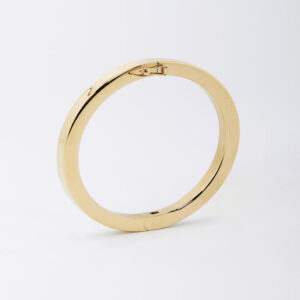 Bracelet Jonc Lise (Acier doré)