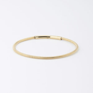 Bracelet Jonc Marion (Acier doré)