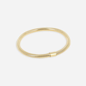 Bracelet Jonc Nadège (Acier doré)