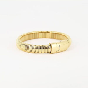 Bracelet Jonc Naja (Acier doré)