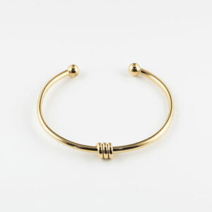 Bracelet Jonc Pei (Acier doré)