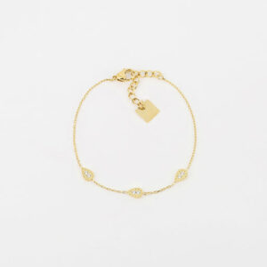 Bracelet Leyva (Acier doré)