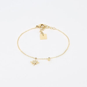 Bracelet Magellan (Acier doré)