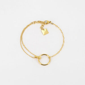 Bracelet Mini Piplette (Acier doré)