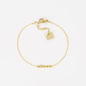 Bracelet Muri (Acier doré)
