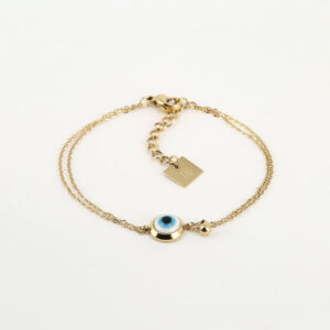 Bracelet Nazareth (Acier doré)