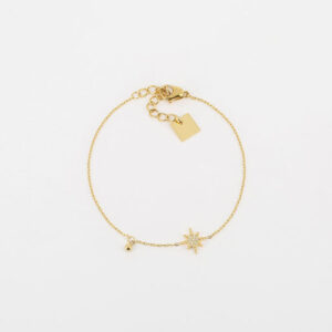 Bracelet Newton (Acier doré)